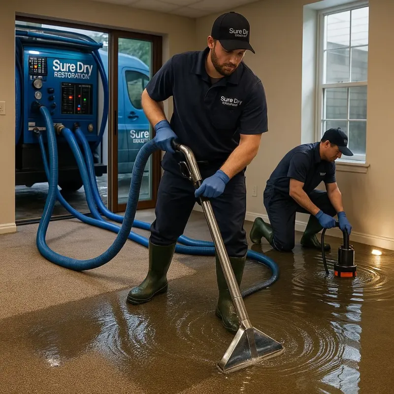 Water Extraction and Removal process in East Atlantic Beach, NY
